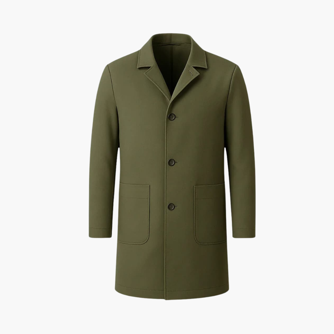 3.png Men’s Long Coat with Hoodless Design for Winter - Image 1