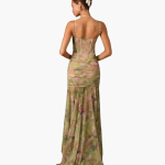 Pleated Wrap Dress with Print - Women's Fashion for Every Occasion - Image 3