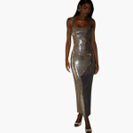 Evening Dress for Women - Glamorous Sequin Dress - Image 3