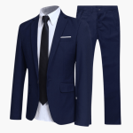 Suit Set with Tie for Men – Elegant & Complete - Image 3