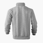 Men's Pullover with Cable Knit Pattern – Classic, Warm & Stylish - Image 3