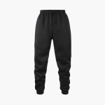 Men's Jogging Pants with Elastic Waistband and Cuffs at Hem - Image 2
