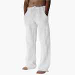 Light Relaxed Fit Pants for Men - Comfortable & Breathable