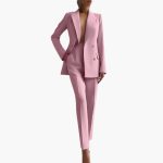 Women’s Suit Set with Blazer and Straight Trousers - Image 10