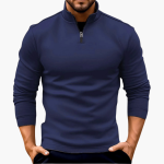 Sweatshirt with Zipper for Men, Sporty & Comfortable - Image 3