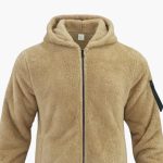 Men's Teddy Jacket with Zipper and Long Sleeves - Image 6
