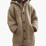 Women’s Hooded Cardigan with Long Cut - Image 5