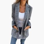 Checked Blazer for Women - Tailored Slim Fit Look - Image 2