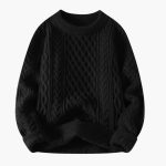 Casual Men's Knit Sweater – Warm & Stylish in Winter - Image 3