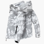 Men's Ski Jacket with Hood and Elastic Cuffs - Image 4