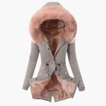 Cozy Women's Winter Coat with Hood – Insulated & Warm - Image 2