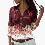 Summer Top for Women with Floral Print - Casual & Modern - Image 7