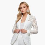 Elegant Lace Blazer for Women - Stylish Lace Blazer - Image 3