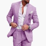 Two-Piece Business Suit for Men - Image 9