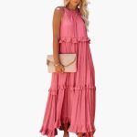 Maxi Dress Layers - Ruffle Dress for Women, Elegant & Airy - Image 10