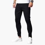 Men's Skinny Jeans with Slim Fit and Tapered Legs - Image 5