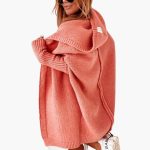 Women’s Knitted Cardigan with Hood and Open Front - Image 5