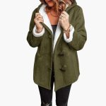 Women's jacket with hood and toggle closure - Image 9