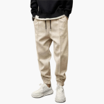 Men’s Cargo Trousers with Relaxed Legs and Pockets - Image 4