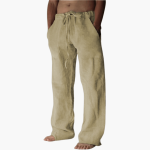 Men's Summer Trousers - Casual, Lightweight Leisure Pants - Image 3