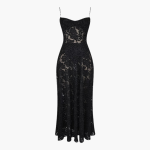 Lace Dress in Vintage Style for Women – Long & Elegant - Image 3