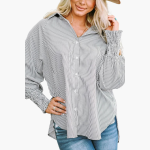Casual Women's Shirt with Button Placket – Comfortable & Stylish - Image 3