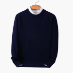 Warm Men's Knit Sweater – Stylish & Comfortable in Winter - Image 3