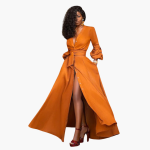 Maxi Dress with Waist Belt for Women – Elegant & Long - Image 3