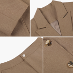 Two-Piece Women's Suit with Blazer and Pants - Image 3