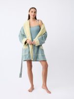 Windowpane Resort Robe - Last Chance - Image 5