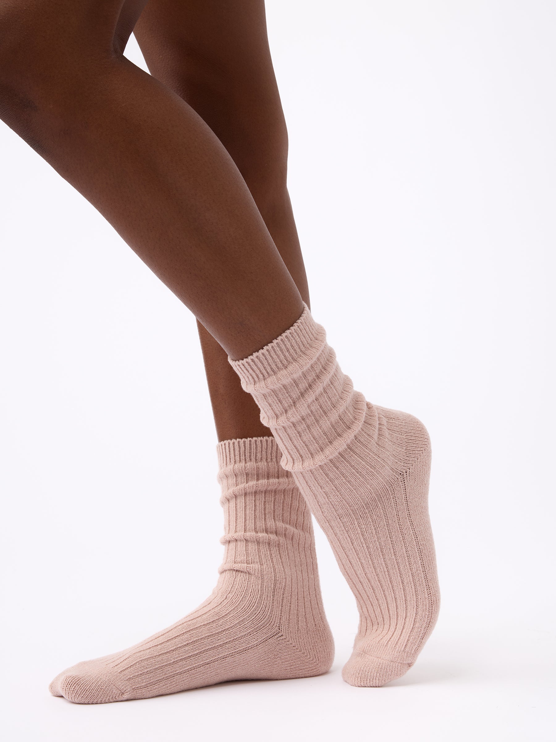 3_Dustyrose_Plushloungesockonepack.jpg The Plush Lounge Sock - Image 1