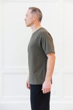 Men's Brushed Bamboo Raglan Tee - Last Chance - Image 3