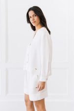 Women's Cozy Earth Coastal Comfort Long Sleeve Button Down - Last Chance - Image 16