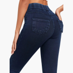 Women's High-Waisted Jeggings with Slim Leg - Image 3