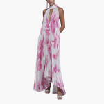 Pleated Dress for Women – Summery, with Floral Pattern - Image 3