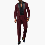 Elegant Wedding Suit - Men's Two-Piece with Modern Cut - Image 3