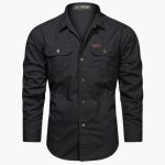 Men's Cargo Long Sleeve Shirt – Comfortable Outdoor Casual Shirt - Image 5