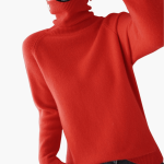 Turtleneck Knit Sweater for Women – Winter Sweater with Long Sleeves - Image 3
