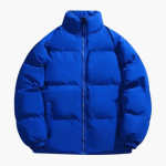 Men’s Quilted Winter Jacket with Zipper - Image 4
