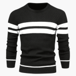 Striped Men's Sweater – Warm, Comfortable & Stylish in Winter - Image 3