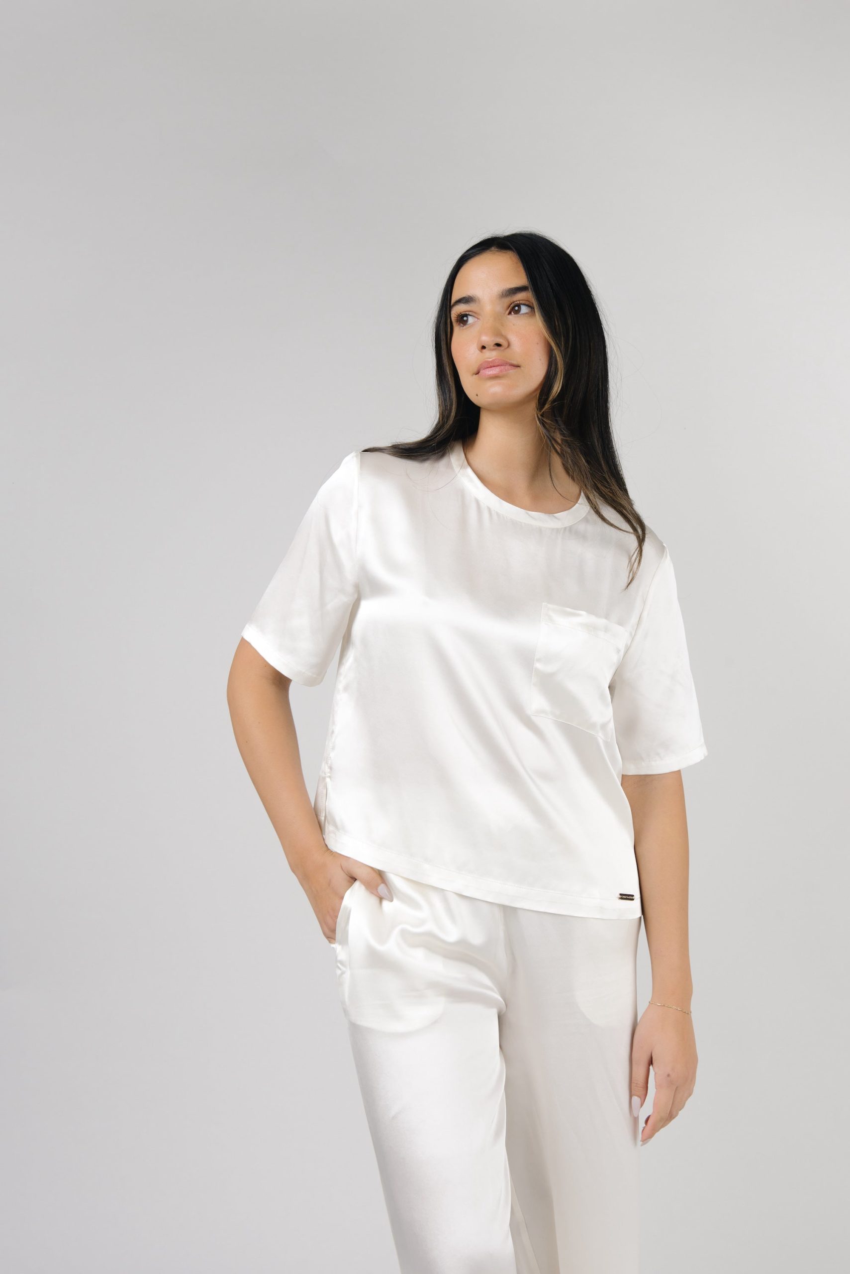 3_ivory_serenity_scoop_neck_tee.jpg Serenity Silk Scoop Neck Tee - Last Chance - Image 1