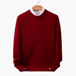 Warm Men's Knit Sweater – Stylish & Comfortable in Winter - Image 4