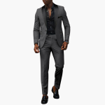Elegant Wedding Suit - Men's Two-Piece with Modern Cut - Image 4