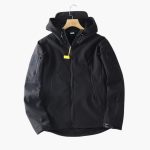 Men's Hooded Jacket with Zipper and Arm Pockets - Image 3