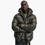Men’s Jacket with Hood and Zipper Closure - Image 9