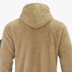 Men's Teddy Jacket with Zipper and Long Sleeves - Image 7