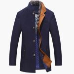 Warm Heritage Wool Coat for Men – Elegant Winter Coat - Image 2