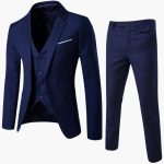 Men’s Three-Piece Suit with Jacket and Vest - Image 6