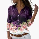 Summer Top for Women with Floral Print - Casual & Modern - Image 6