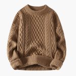 Casual Men's Knit Sweater – Warm & Stylish in Winter - Image 4